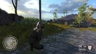 Sniper Elite 4 - Binaural Simulation quick test (HRTF 3D spatial audio)