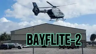 Bayflite Medical Helicopter Departure at KVNC