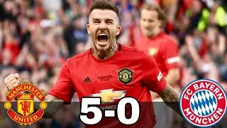Manchester United '99 vs Bayern Munich Legends 5-0 All Goals & Highlights &bull;HD