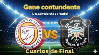 METAP&Aacute;N VS &Aacute;GUILA 🛑 ESTADIO JORGE CALERO SU&Aacute;REZ 🚨 LIGA SALVADORE&Ntilde;A  ⚽ ESPORTS