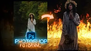 I Made A Horror Scene in Photoshop - Photoshop Tutorial - Photo Manipulation