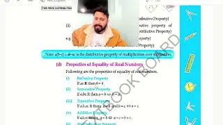 #properties  of #equality  in Real Numbers | Class 7&ndash;10 Maths | Easy Explanation