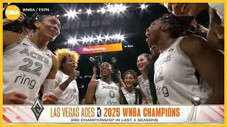 Las Vegas Aces sweep Phoenix Mercury in WNBA finals