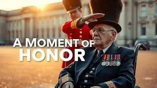 When Royal Guards Pay Their Respect to Veterans