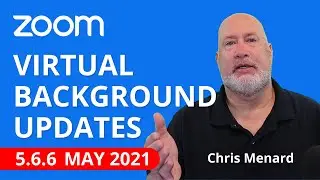 Zoom enhancements: Virtual backgrounds and 3D transformation of video filters | Zoom 5.6.6