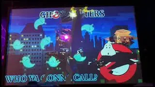 Ghostbusters battle for New York shooting dark ride, Motiongate Dubai Parks & Resorts Afterlife 2022