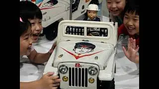 8 Man Jeep 1960's Vintage Japanese Commercial! #8man #anime #tintoy #japan