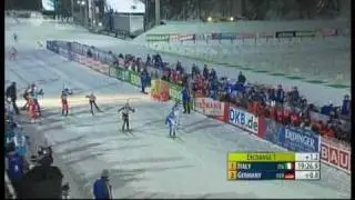 Biathlon Staffel der Damen in Ruhpolding 15.01.2010 TEIL 1
