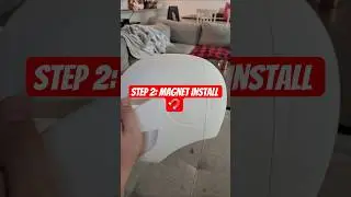 Step 2: #TimeForce Red Ranger Helmet Build 🧲 Magnet Install #PowerRangers #DIY #Shorts