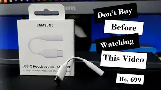 Samsung USB-C to 3.5 mm Headphone Jack Adapter Review | Best USB-C to 3.5 mm Dongle/Cable
