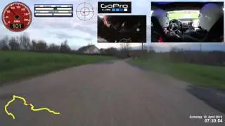16 04 2016  7  ADAC Ostalbrallye Retro Rallye Serie S&uuml;d WP 4 Andreas Wei&szlig; Oliver Rau