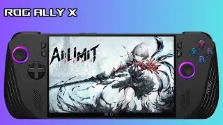 Asus Rog Ally X : AI LIMIT l New Soulslike Game l Steam Next Fest Demo