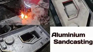 Aluminium Casting | sandcasting process | check our quality of manufacturing #india #manufacturing 