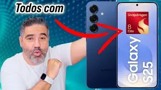 Galaxy S25, S25 Plus e S25 Ultra - Todas as especificações ( Não é Rumor )