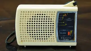 SANYO RP 1270 Портативный радиоприемник Произаодство Япония  #карманныйрадиоприемник