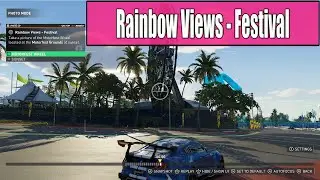 The Crew Motorfest Photo Ops Rainbow Views - Festival