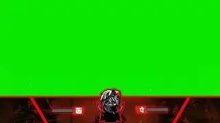 Gaming Animated overlay || Live stream || Pubg || Green screen