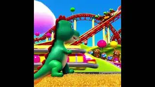 Dino&rsquo;s Candy Island Adventure | Fun Animated Kids Show | Ak Tree School