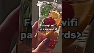 funny wifi passwords #wifipassword #password #foryou