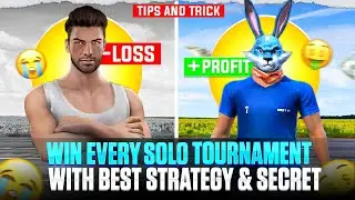 WIN EVERY SOLO TOURNAMENT ✅ With Best Strategy & Secret Tips & Trick 🔥🤯 Ep- 3