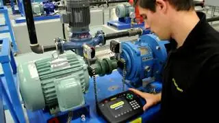 Easy-Laser&reg; E420 Shaft Alignment Demonstration by Benchmark