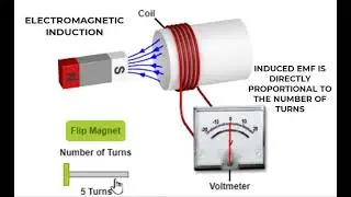 ELECTROMAGNETIC INDUCTION ANIMATION | Class 12 Physics Animations | Friends Physics