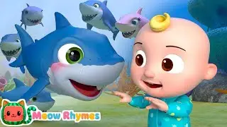 Baby Shark Dance | #babyshark Most Viewed Video | Animal Songs | Meow Rhymes
