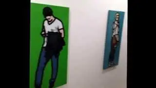 Julian Opie | WALKING STUDIOS | Rome Gallery Tours