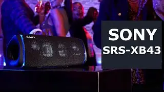 Sony SRS-XB43 - świetny dźwięk w bardzo dobrej cenie! / test, recenzja, review