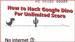 Chrome Dino Game Hack #Tech_With_Technology.