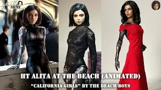 HT Alita at the Beach (Animated) | Alita Battle Angel 2
