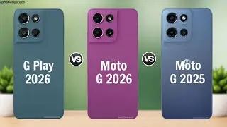 Moto G Play 2026 против Moto G 2026 против Moto G 2025 || Полное сравнение