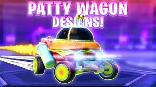 The 10 Best Patty Wagon Designs Of All Time! (Rocket League Car Designs)