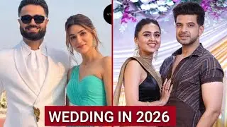 Top 10 Bollywood And Indian Tv Star Couples Who Got Married in 2026 | Hritik Roshan | Nupur Sanon
