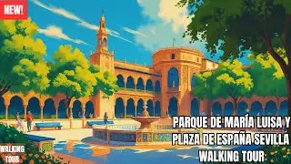 🌴 Walking Tour: Parque de Mar&iacute;a Luisa & Plaza de Espa&ntilde;a | Seville&rsquo;s Iconic Landmarks 🇪🇸