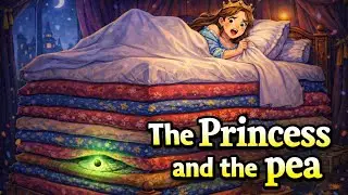 The Princess and the Pea 👑 | Classic Fairy Tale for Kids | Bedtime Story @kidscorner2-7