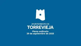 Pleno ordinario septiembre
