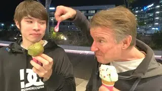 Japan Carl's Jr. Burgers, Best Takoyaki, & Baskin-Robbins  - Eric Meal Time #748