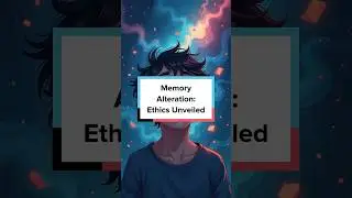 🧠 Memory Alteration: Ethics Unveiled ⚖️ | Is Changing Memories for Happiness Right? 🌟|#philosophy
