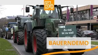Bauerndemo am 08.01.2024 in Trier