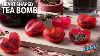 How to Make Heart Shaped Tea Bombs