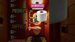 Bathroom Quiz! Can you name these items? #quiz #trivia #bathroom #items #lifestyle #healthyliving