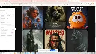WordPress Theme Customization - Elementor Movie Card