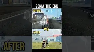 The End Of Sonia Character 🔥 Sonia Character Ability Change After Update #srikantaff
