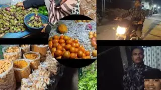 Aaj market ko Gaye tarkari laane 🥦🥬