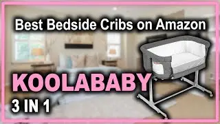 KoolaBaby 3 in 1 Baby Bassinet, Bedside Sleeper, & Playpen - Best Bassinet Bedside Sleeper 2022