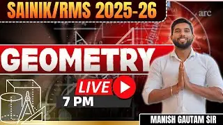 Maths Geometry Class - 1 Sainik School | Miltary School  | MATHS | Sainik School Online Coaching