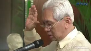 Oath Taking of Supreme Court Associate Justice Samuel Martires 3/8/2017