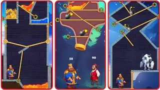 King Pin: Puzzle Quest All Levels 131-140 Game Walkthrough | King Pin Puzzle Game Answers