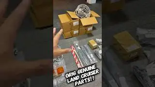 Landcruiser genuine parts for restoration #landcruiser #jecepisodes #landcruiser80 #carrestoration